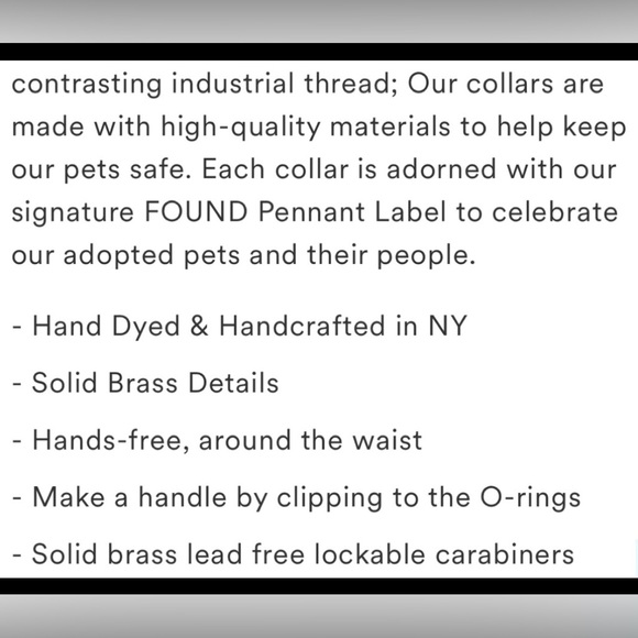 🦮 Found My Animal 4’ Ombré Dog Leash 🦮 - Picture 4 of 4